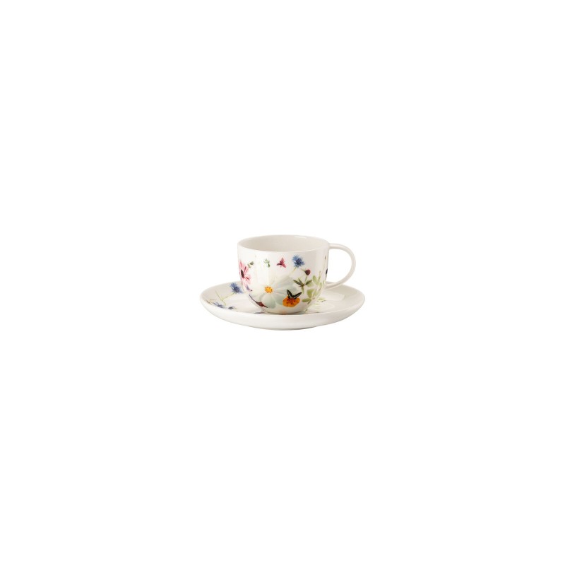 Porcellana Rosenthal, Piatto piano 18 cm, Brillance Bone China Grand Air